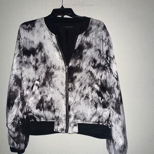 Rock & Republic Monochrome Bomber Jacket